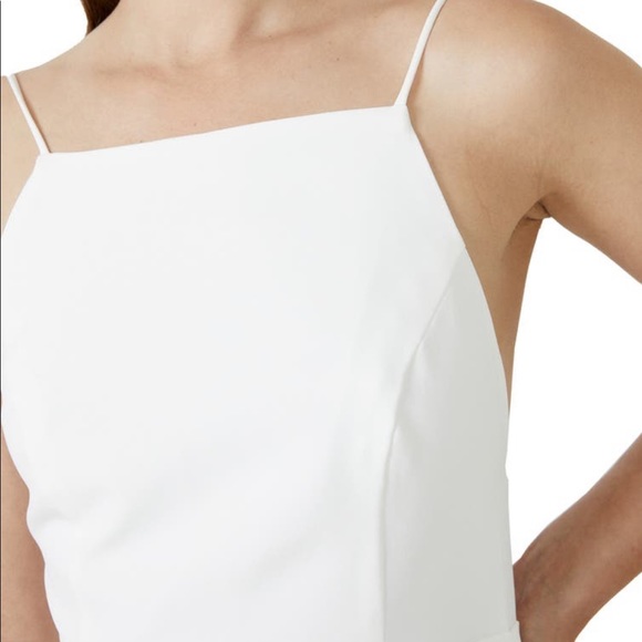 Open Back White Dress - Picture 6 of 10